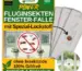 Ein guter Schutz gegen Schädlinge sind Fenster-Fallen